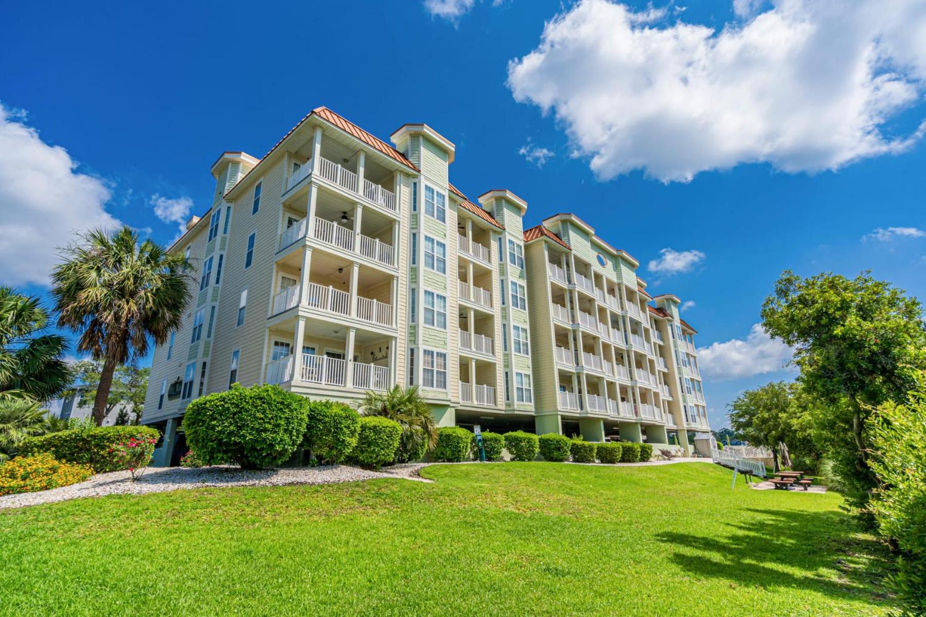 Ocean Marsh Relaxing Waterfront Loft Unit 403 Villa Myrtle Beach Exteriör bild