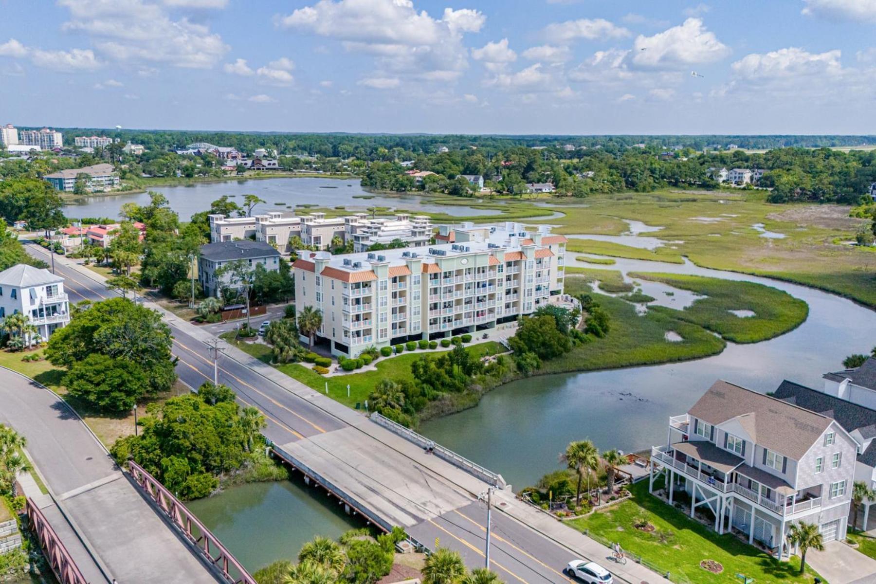 Ocean Marsh Relaxing Waterfront Loft Unit 403 Villa Myrtle Beach Exteriör bild