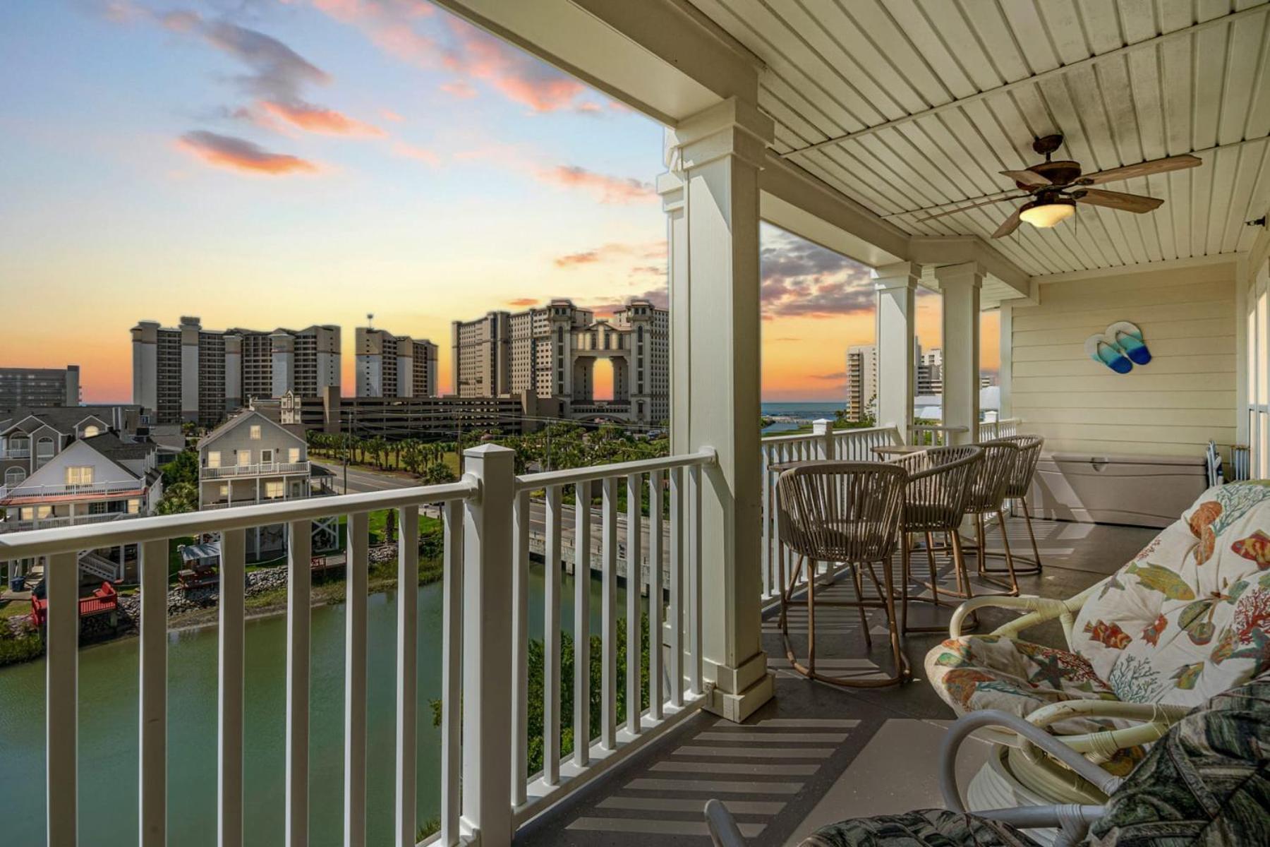Ocean Marsh Relaxing Waterfront Loft Unit 403 Villa Myrtle Beach Exteriör bild