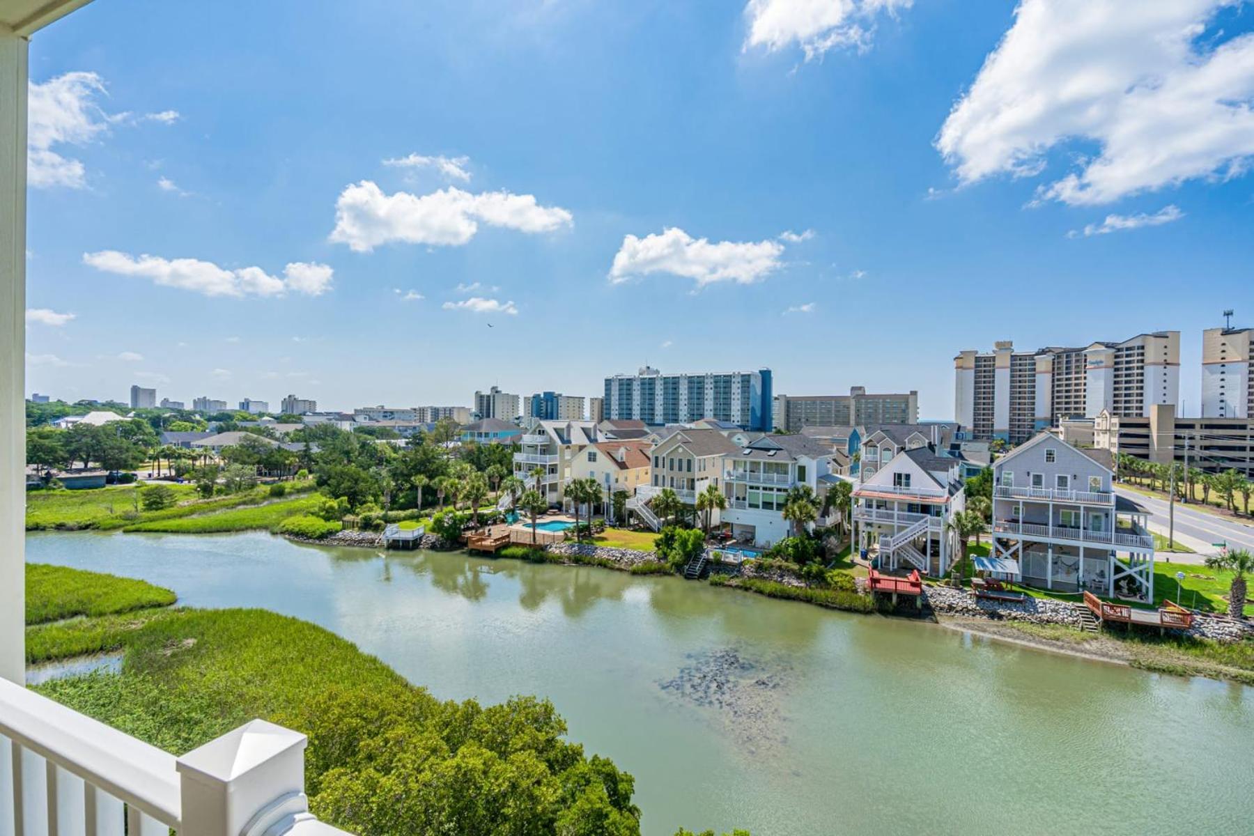 Ocean Marsh Relaxing Waterfront Loft Unit 403 Villa Myrtle Beach Exteriör bild